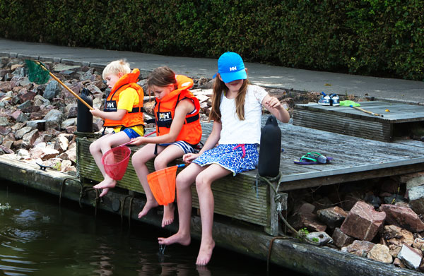 Waterpret bij Marina Stavoren